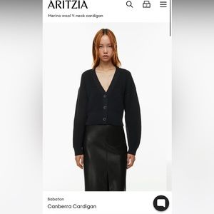 Aritzia Canberra Cardigan Sweater size S